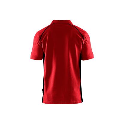 Blåkläder 3324 poloshirt, rød/sort