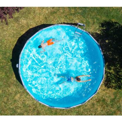 Summer Waves Elite Frame pool med filterpumpe og stige, Ø488 x 122 cm