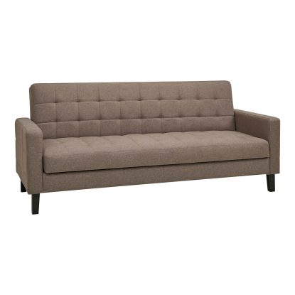 Milton sovesofa med opbevaring, brun