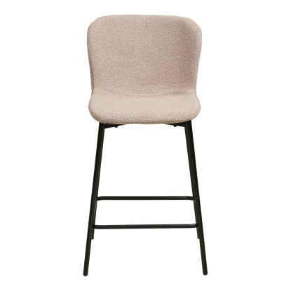 Maceda counterstol, bouclé, beige