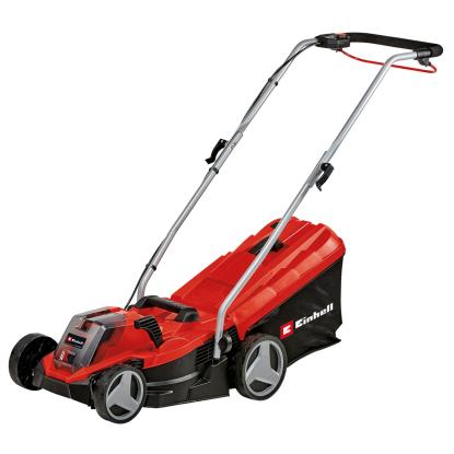 Einhell GE-CM 18/33 akku plæneklipper, 18V, med 4,0 Ah batteri og lader - 200 m²