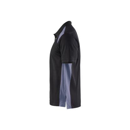 Blåkläder 3324 poloshirt, sort/grå