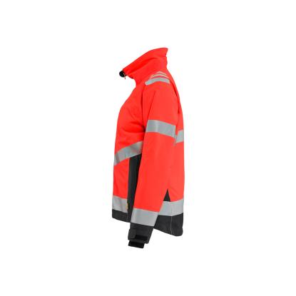 Blåkläder 4762 dame high vis letforet vinterjakke, hi-vis rød/sort