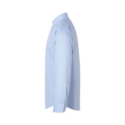 Seven Seas S70 Fine Twill Cadet skjorte, modern, lys blå