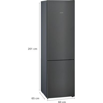 Siemens KG39E8XBA fritstående kølefryseskab, 249 + 94 liter