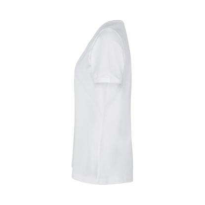 ID PRO Wear CARE 0373 T-shirt med v-hals, dame, hvid