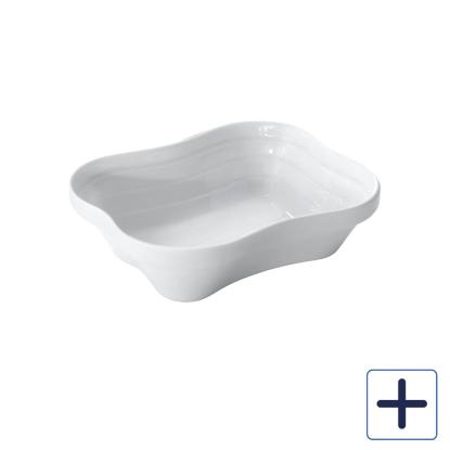 Steel-Function Bari ovnfast fad, porcelæn - 2 stk.