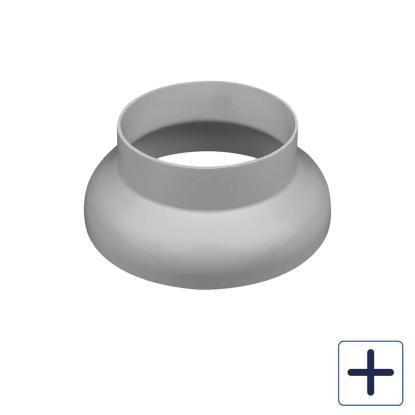 Plastmo speciel brøndkrave, PVC, grå, Ø110 mm