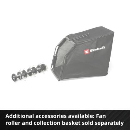 Einhell GC-SC 18/28 Li-Solo akku plænelufter/vertikalskærer, uden batteri og lader