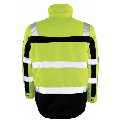 MASCOT SAFE COMPETE Loreto vinterjakke, hi-vis gul/marine
