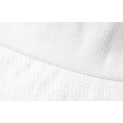 ID 0060 klassisk canvas bøllehat, hvid 