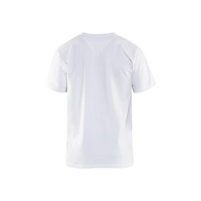 Blåkläder 3360 t-shirt v-udskæring, hvid