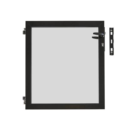 Superroof Smart Fence modul 95 dør, til læhegn, H95 cm, røgfarvet