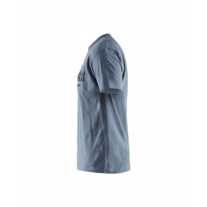 Blåkläder 3531 t-shirt 3D, støvet blå