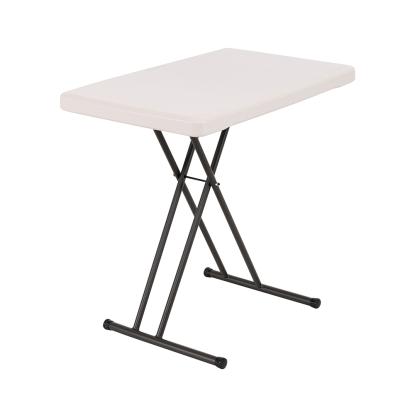Lifetime sammenklappeligt bord, plast, hvid, 53 x 76 x 49 cm