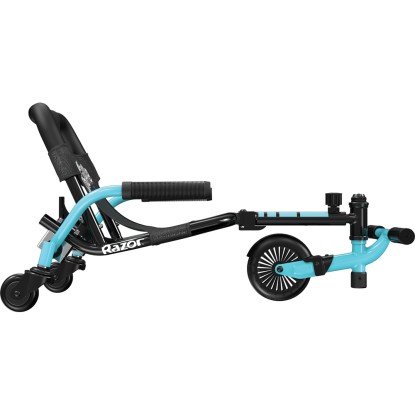 Razor crazy card shuffle go-cart, lyseblå
