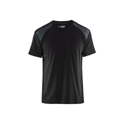 Blåkläder 3379 t-shirt, sort/mørk grå