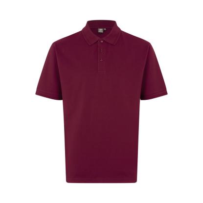 ID PRO Wear 0324 poloshirt uden lomme, bordeaux