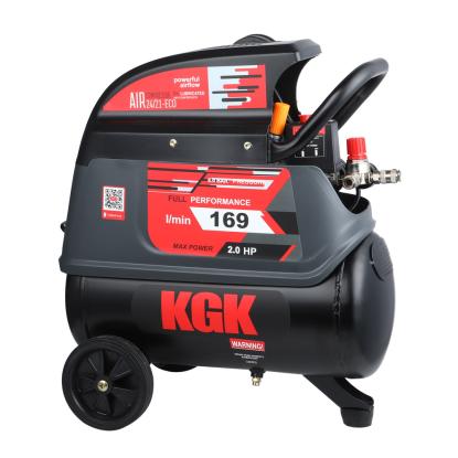 KGK 24/21 olieholdig kompressor, 8 bar, 2,0 HK, 24 liter