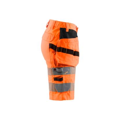 Blåkläder 7186 dame high vis shorts med stretch, hi-vis orange