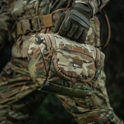 M-TAC Elite Gen. II toilettaske med spejl og ophæng, multicam