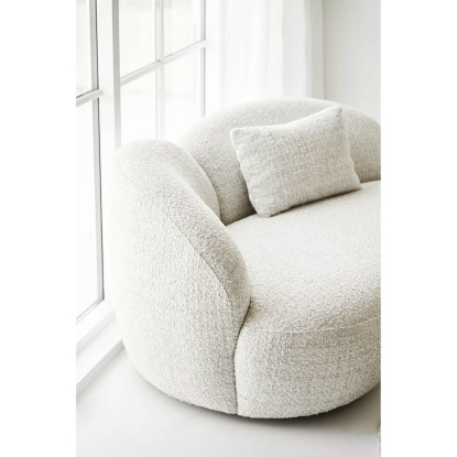 Amol sofa med tre puder, sand