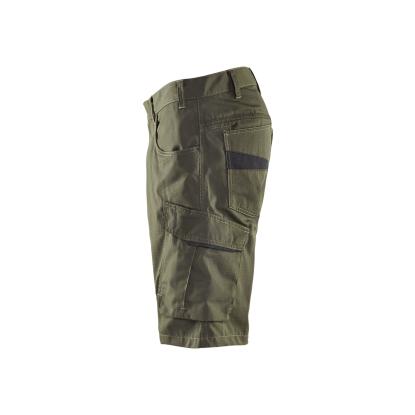 Blåkläder 1499 serviceshorts, olivengrøn/sort