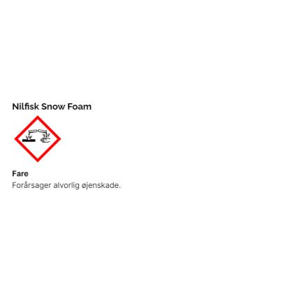 Nilfisk Snow Foam, autoshampoo til skumsprayer, 0,5 liter
