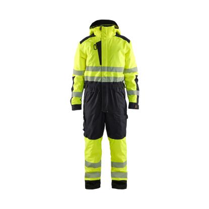Blåkläder 6725 high vis vinter kedeldragt, hi-vis gul/sort