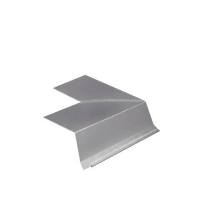 Tagfod, 100 mm, udvendig hjørne, alu, 90° vinkel