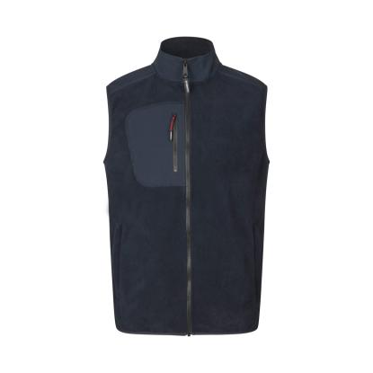 ID 0746 Bonded fleecevest, navy