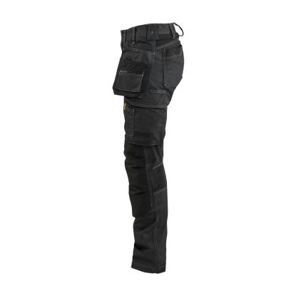 Blåkläder 7132 dame håndværkerbuks stretch, sort