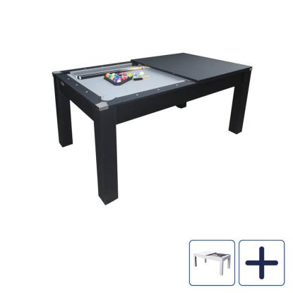Stanlord Sanremo spisebord med pool og bordtennis, komplet sæt