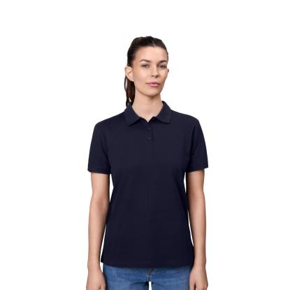 ID 0587 poloshirt, økologisk, dame, navy