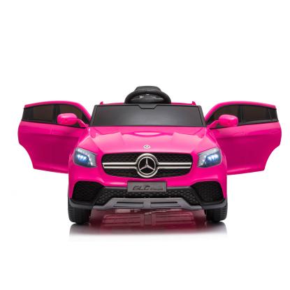Mercedes GLC Coupe elbil til børn, 4 x 12V, pink