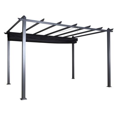 Venture Design Lazio pergola, sort, 245 x 395 x 295 cm