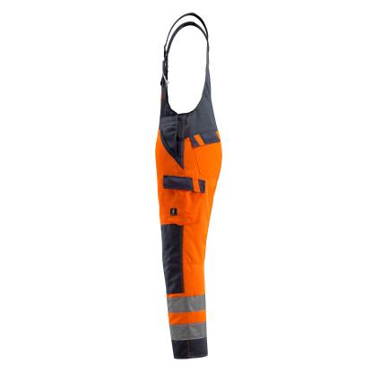 MASCOT SAFE LIGHT Gosford overall med knælommer, hi-vis orange/mørk marine