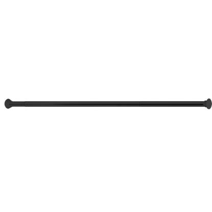 Habo forhængsstang, sort, 75-220 cm
