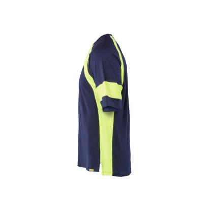 Blåkläder 3523 t-shirt, marineblå/hi-vis gul