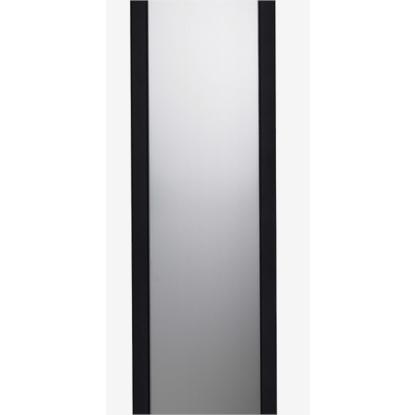 Allux 1001 universalstander, sort med rustfri stål front