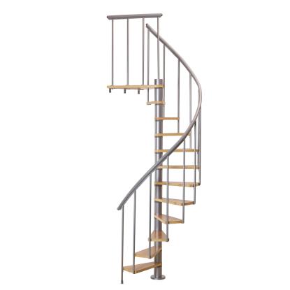 DOLLE Calgary spindeltrappe, Ø140 cm, grå