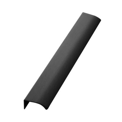 Beslag Design Edge Straight profilgreb, 350 mm, børstet sort