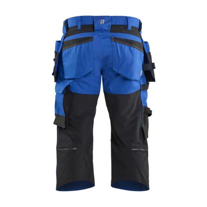 Blåkläder 1754 håndværker knickers med stretch, koboltblå/sort