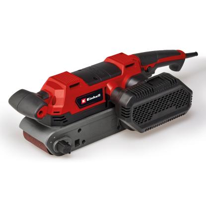 Einhell TE-BS 850 E båndsliber med slibebånd og skruetvinger