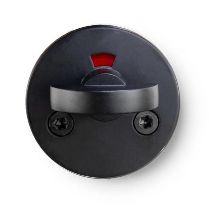 Beslag Design Form toiletlås, mat sort