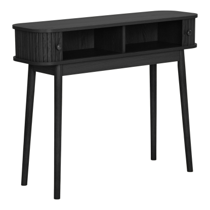 Nikko konsolbord, sort fyr, 100 cm
