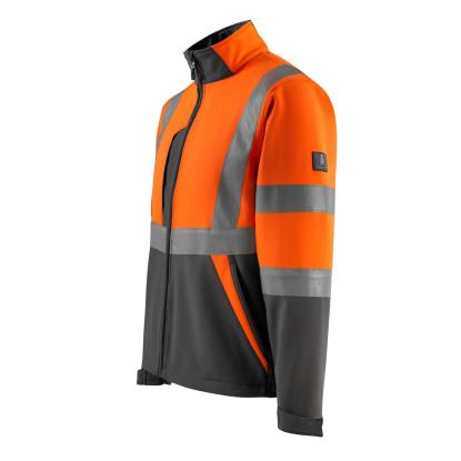 MASCOT SAFE LIGHT Kiama softshell jakke, hi-vis orange/mørk antracit