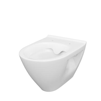 Danbad Mille Plus væghængt toilet inklusiv toiletsæde