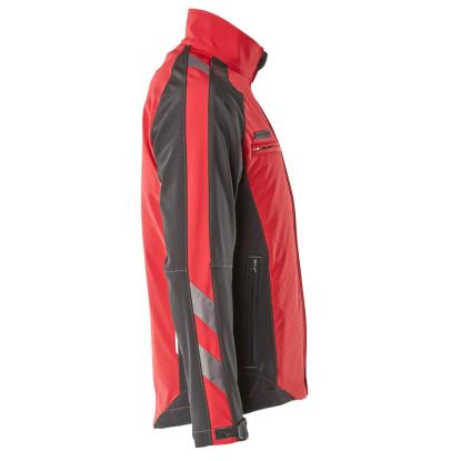 MASCOT UNIQUE Dresden softshell jakke, rød/sort