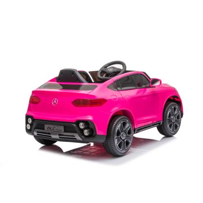Mercedes GLC Coupe elbil til børn, 4 x 12V, pink